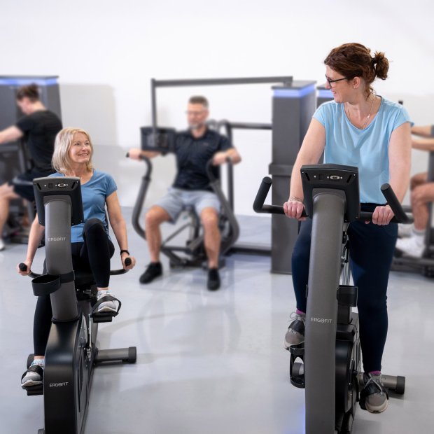 ERGOFIT Sitzergometer | RECUMBENT 4000 MED | verschiedene Gestellfarben
