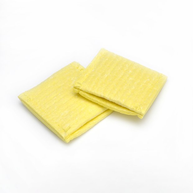 PHYSIOMED Viskosetaschen für Plattenelektroden EF 10 | 2er Set | Maße 5 x 5,5 cm