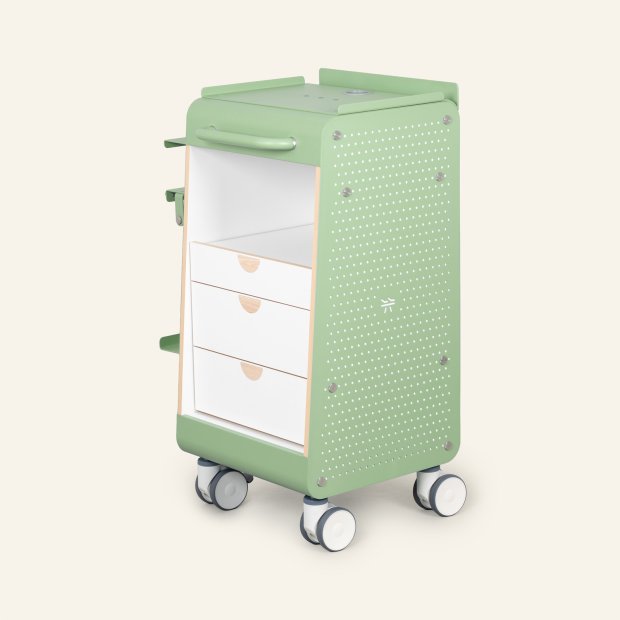 Gerätewagen HÄP+ | Naggura | zwei Schubladen und Tablett inklusive | verschiedene Farben