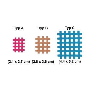 Cross Tape | AcuTop Gitter Tape | verschiedene Farben und...