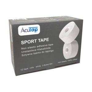 AcuTop Sport Tape | Maße 3,80 cm x 10 m | 12er Pack